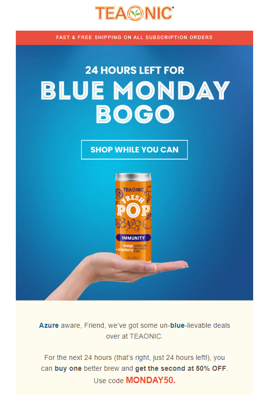 inspi blue monday marketing